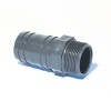 PVC slangestuds m/udv. gevind 40mm