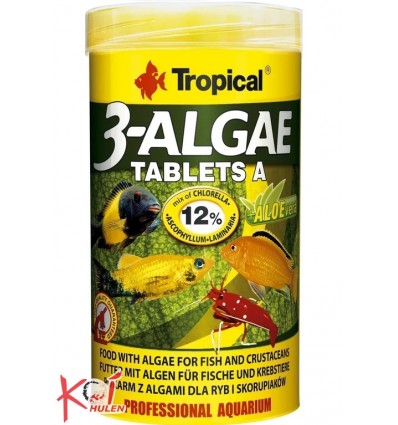 3-Alge Tabletter A, 250 ml