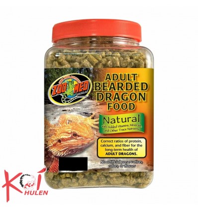 Zoo Med Naturligt foder til voksne skægagamer