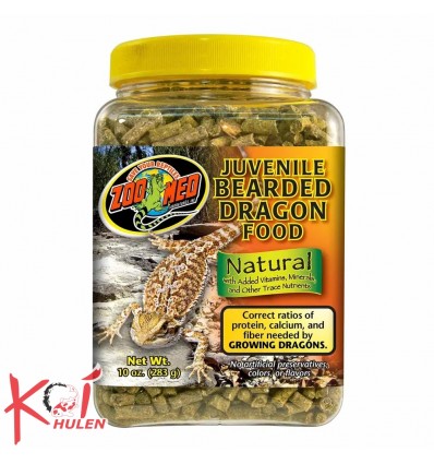 ZOO MED NATURLIGT FOD TIL UNGE SKÆGGAGEMÆRKER