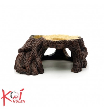 Terrariumdekorationer, størrelse 24x22x10 cm.