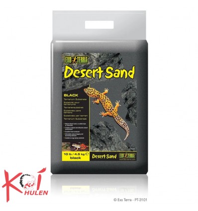 Ørkensand Sort 4,5 kg Exoterra