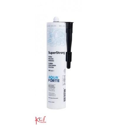 AquaForte Super Strong lim/fugemasse sort