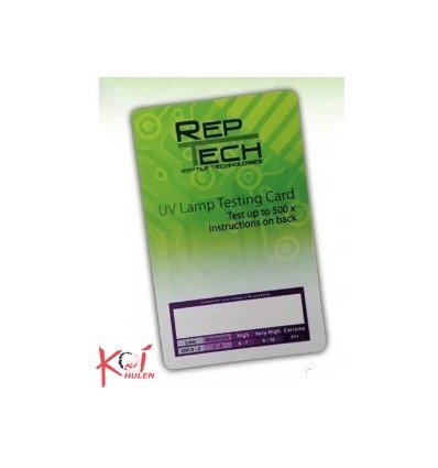 Reptech UVB indikator kort