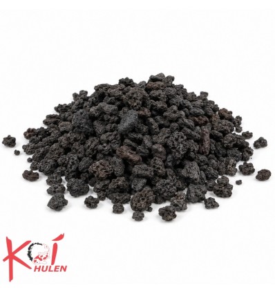 Volcano Mineral Black 5-8 mm - 10 kg lavagranulat til aquascaping