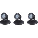 LED belysning 2,2W (3 stk)